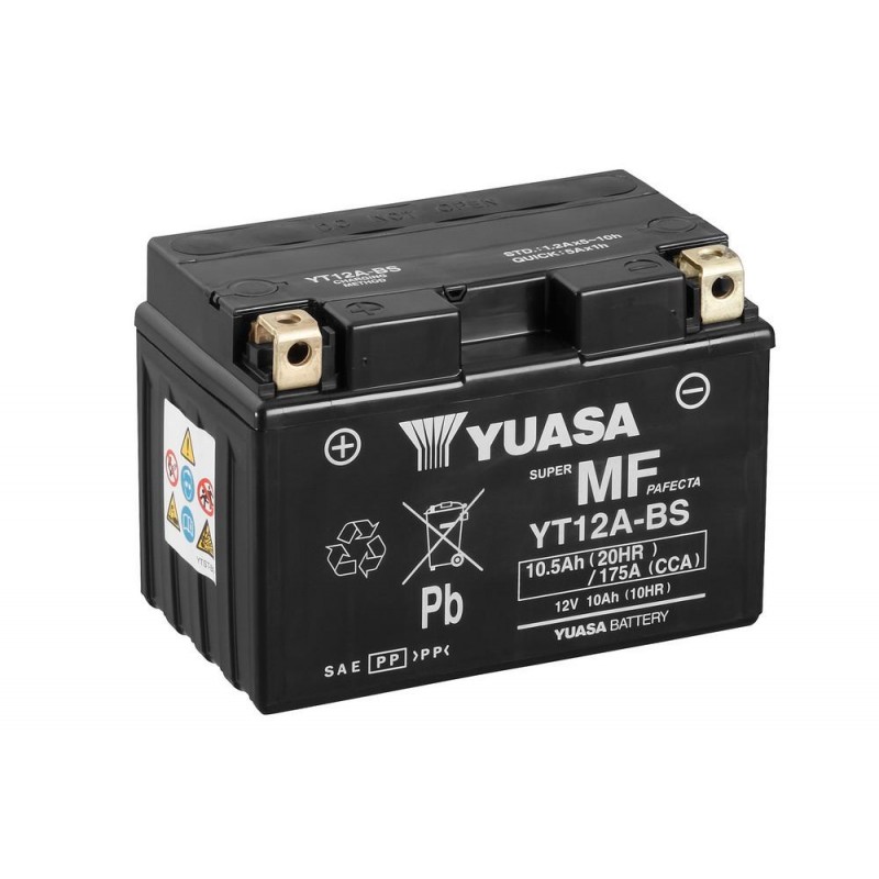 АКБ Yuasa YT12A-BS 150x87x105 + -