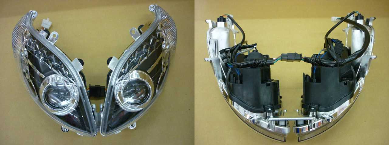 Блок фара передняя в сборе