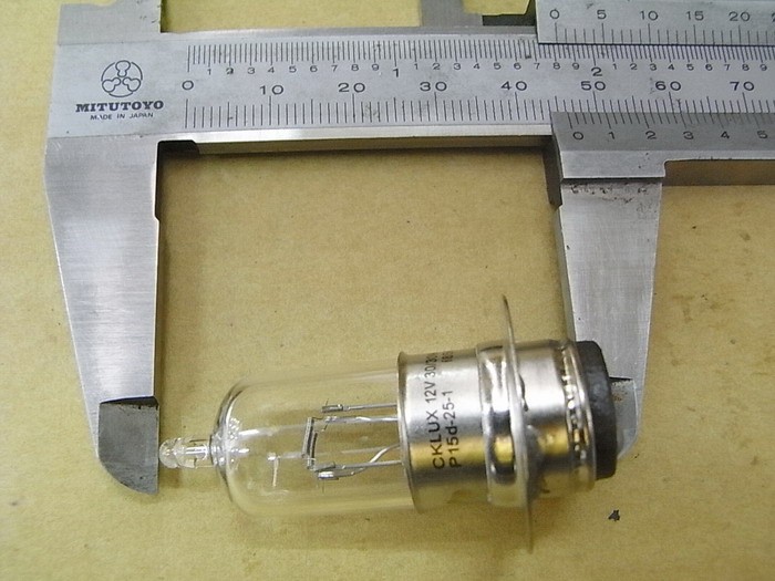 Лампа блок фары передней P15d-25-1 12V/30/30W