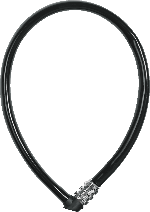Замок вело ABUS 3406C/55 черный