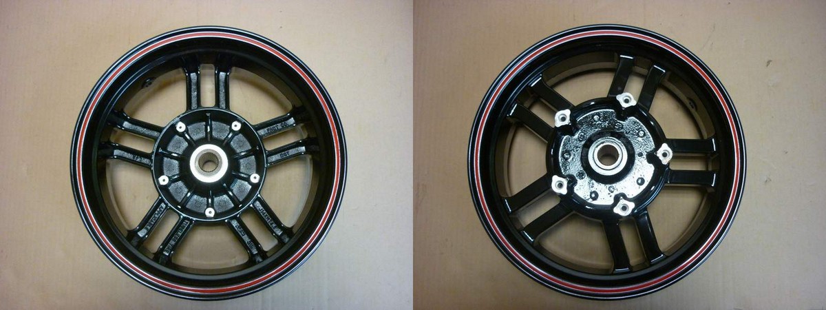 Диск колёсный задний черный_BK-001C