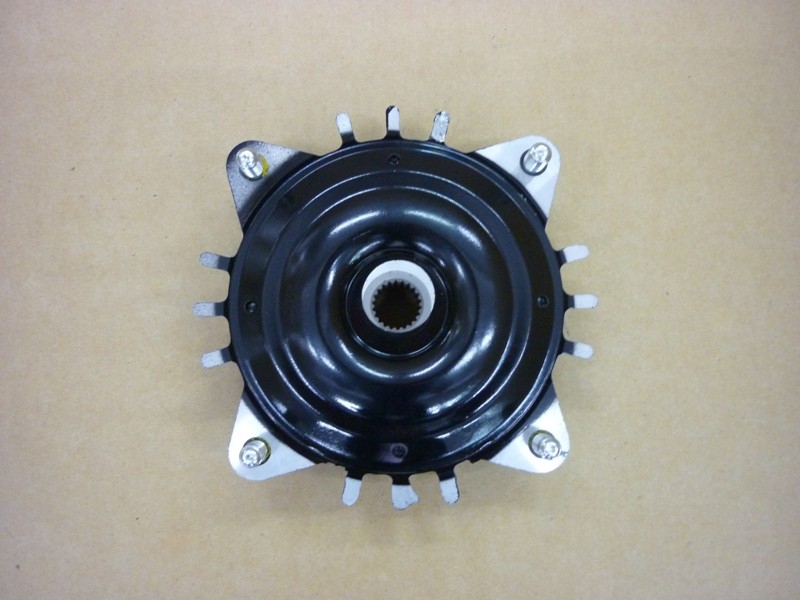 Втулка заднего колеса с барабанным тормозом черный_BK-001U