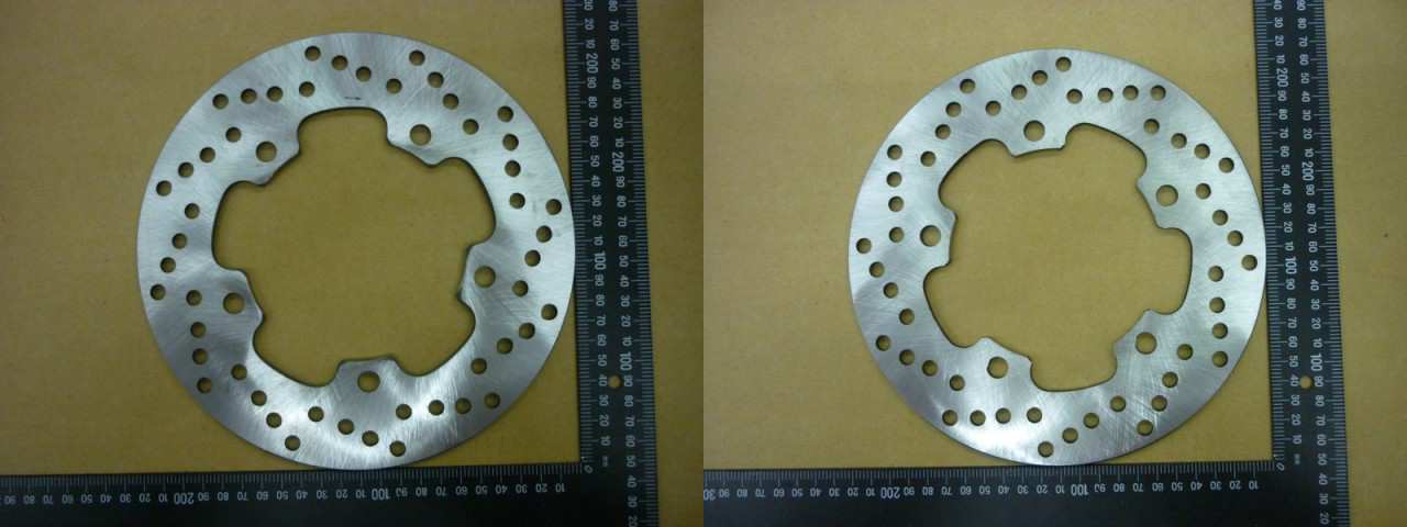 Диск тормозной задний