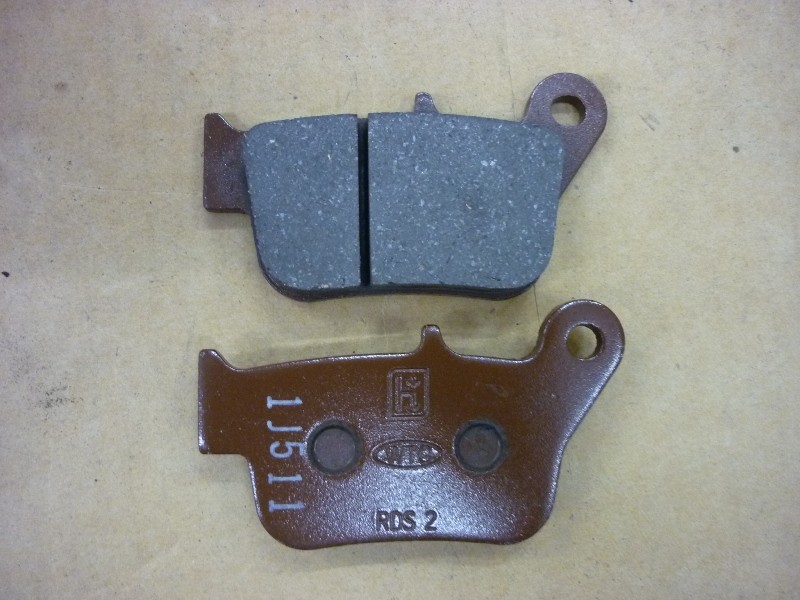 Колодки тормозные задние к-т