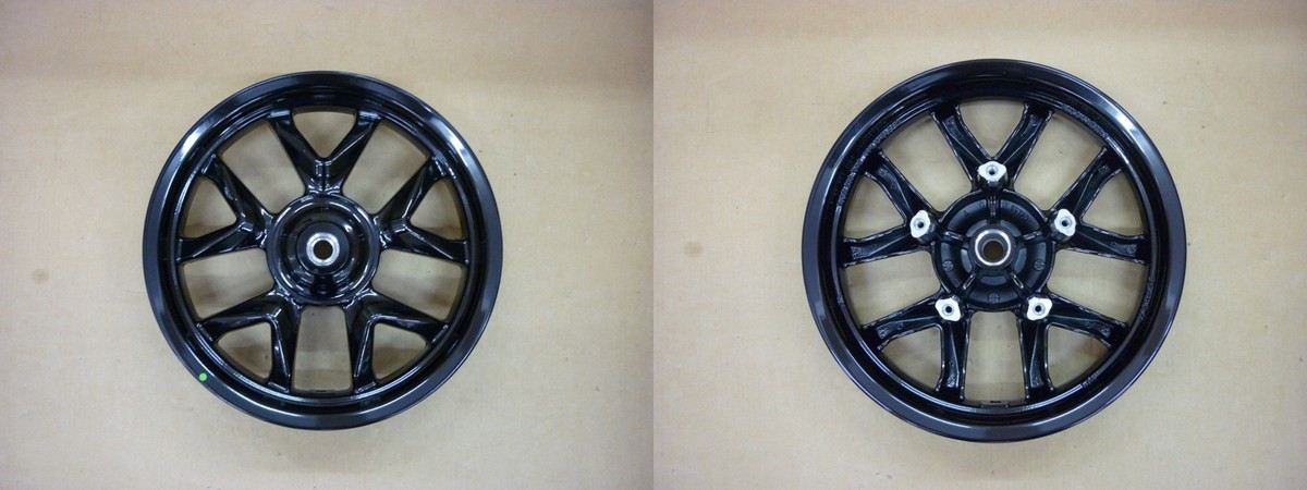 Диск колёсный передний 14"x3.00" 5отв.*d150 SYM ЦО 35, диам. Болтов 8 SYM