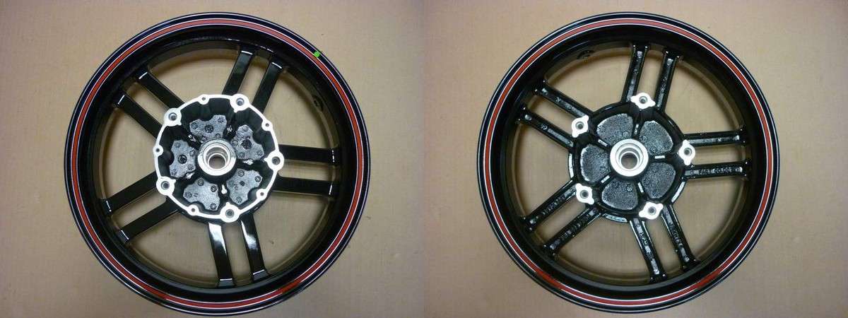 Диск колёсный передний черный_BK-001C