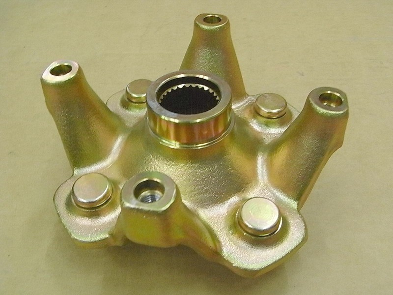 Фланец крепления переднего колеса