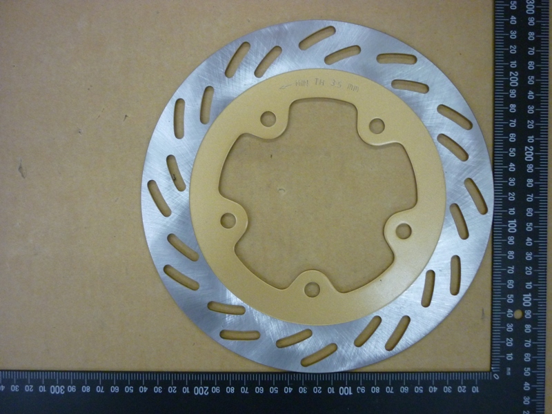 Диск тормозной передний