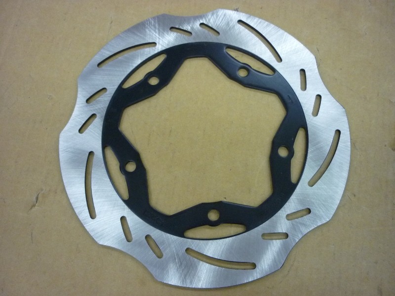 Диск тормозной передний правый черный_BK-001C