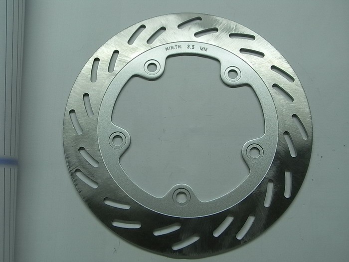 Диск тормозной передний серебристый_S-421S