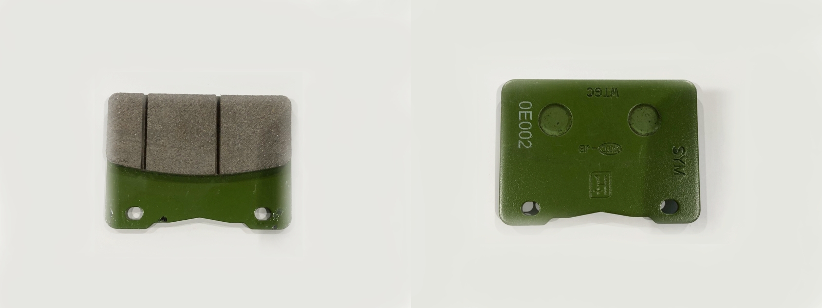 Колодки тормозные передние правые к-т