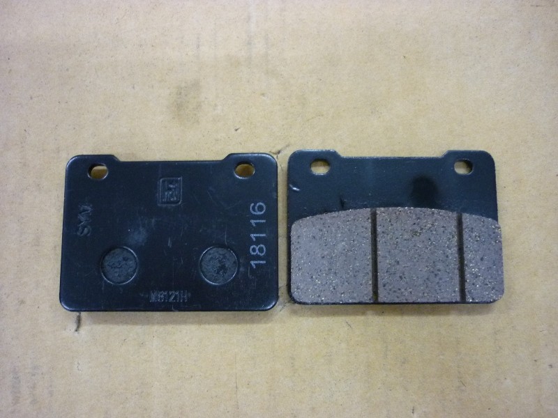 Колодки тормозные передние к-т