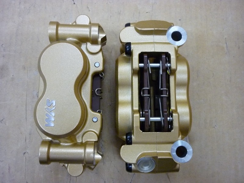 Суппорт дискового тормоза передний левый в сборе CHAMPAGNE_GD-7403SL