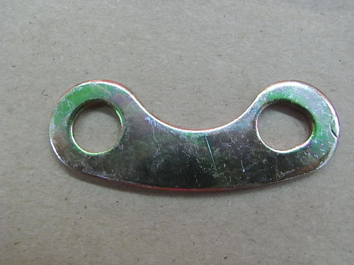 Пластина пружины опоры боковой