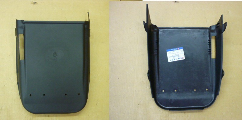 Облицовка нижняя черный_BK-001U