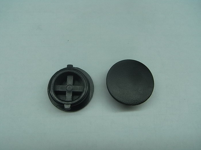 Заглушка декоративная винтов облицовки пола черный_BK-001U VS1