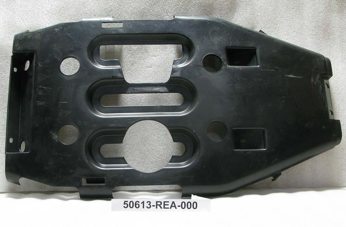 Защита нижняя центральная черный_BK-001U