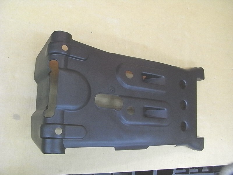 Защита нижняя задняя черный_BK-001U