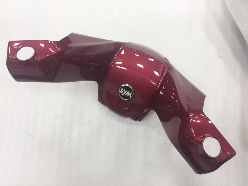 Облицовка руля верхняя красный (R-193S)