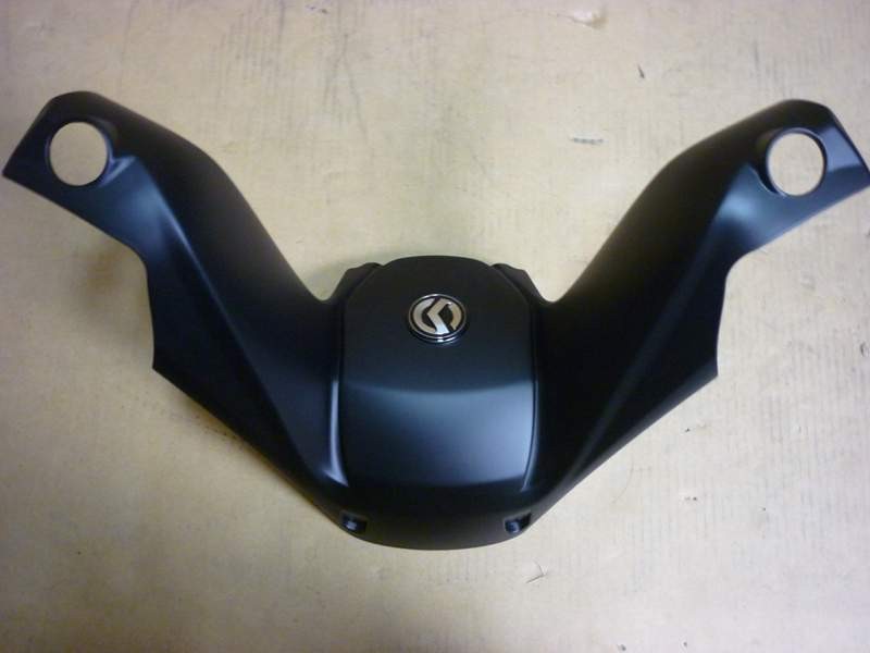 Облицовка руля верхняя чёрный (BK-001UL)