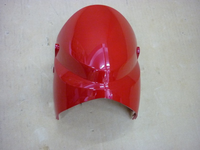 Облицовка руля передняя красный_R-200C