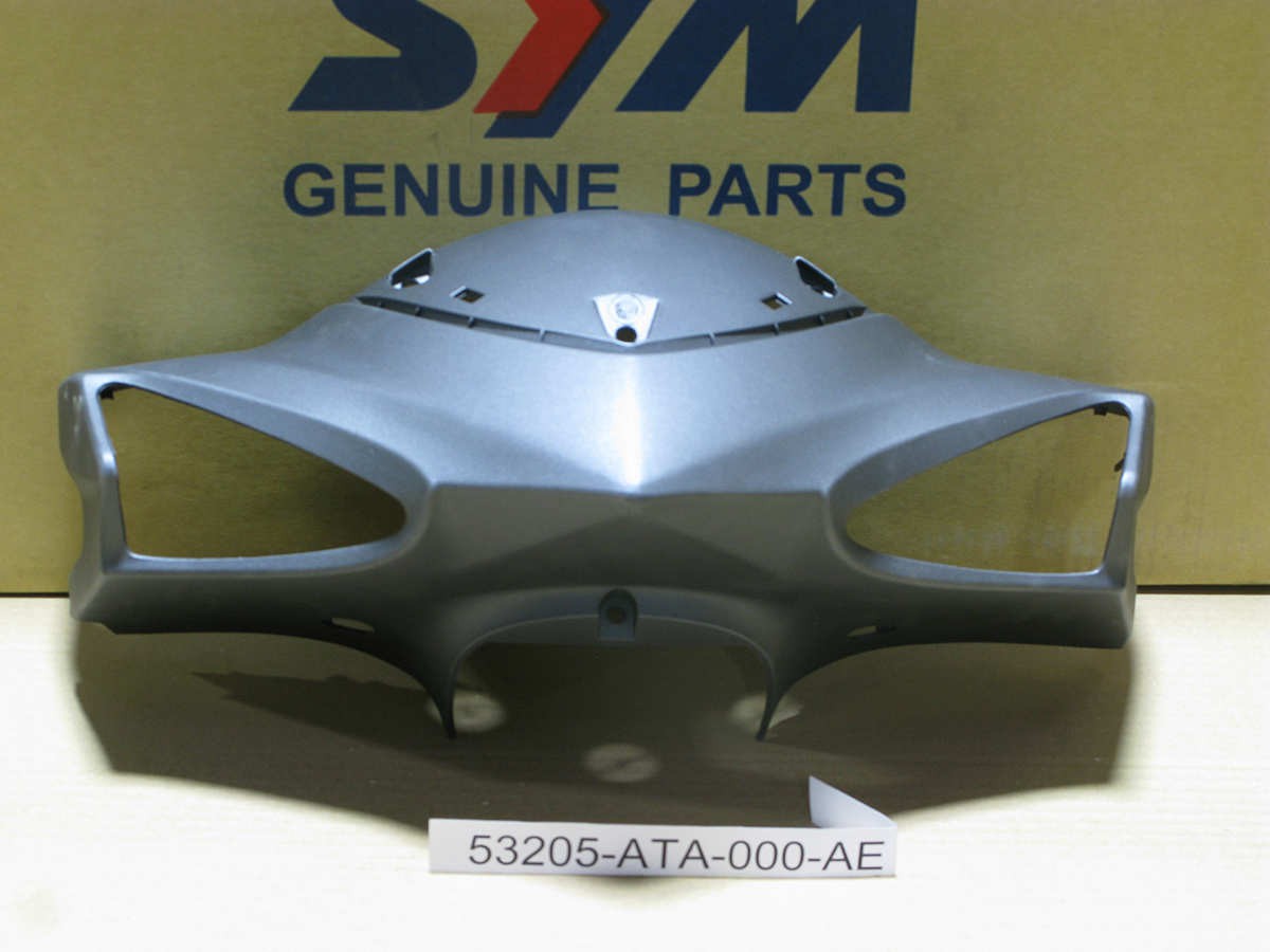 Облицовка руля передняя чёрно-серый (GY-7450U)