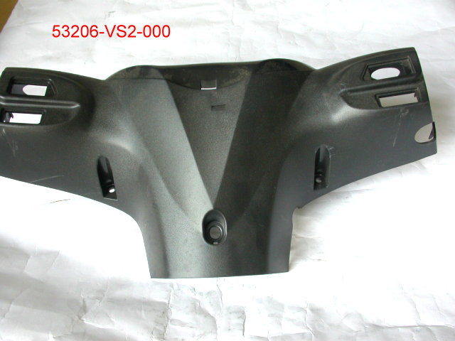 Облицовка руля задняя черный_BK-001U