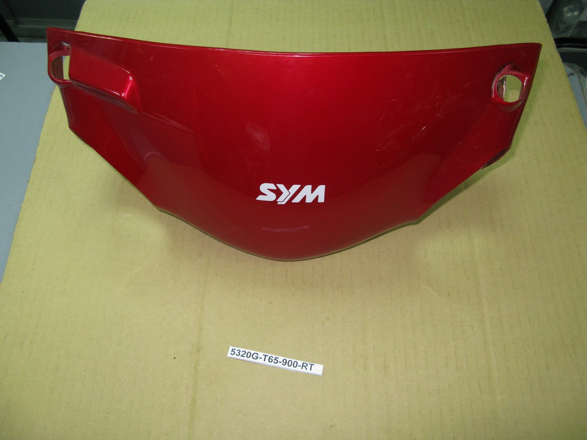 Облицовка руля передняя красный_R-010CA