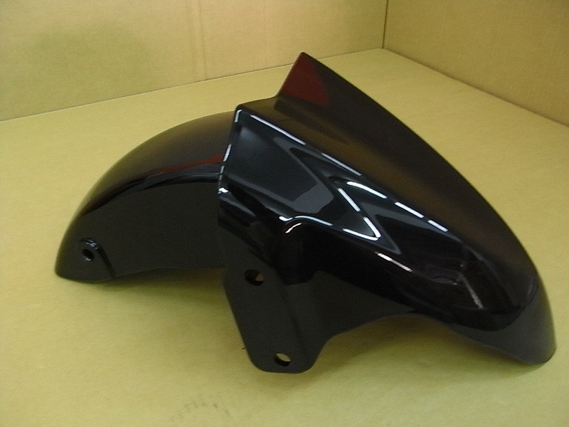 Крыло переднее черный_BK-001C