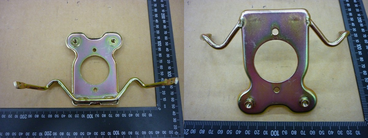 Кронштейн крепления крыла переднего