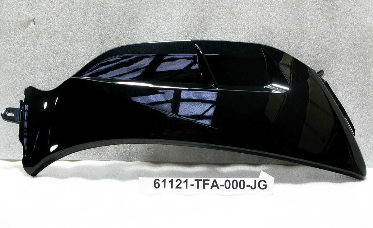 Спойлер нижний правый черный_BK-433S Sport50SR