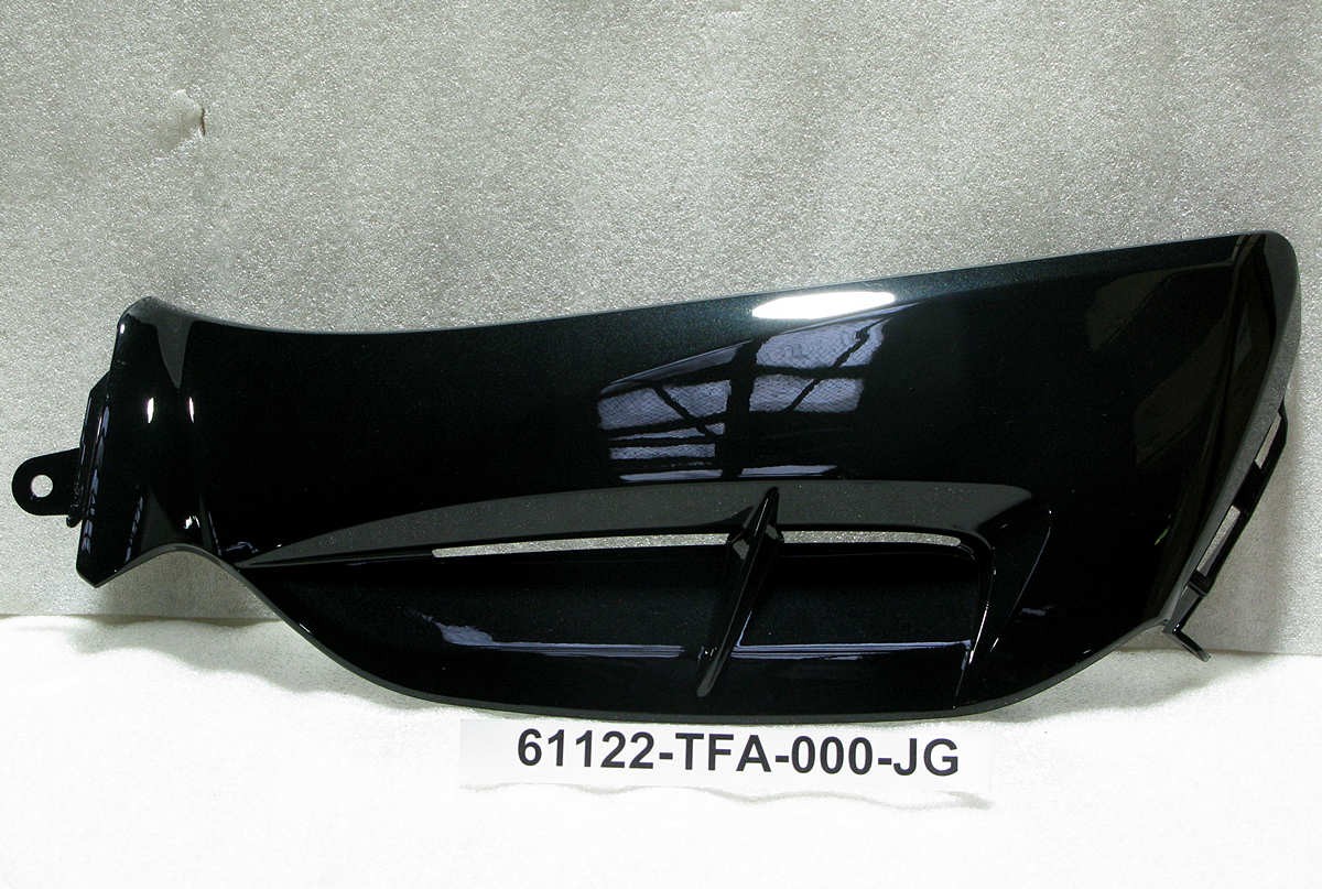 Спойлер нижний левый черный_BK-433S Sport50SR