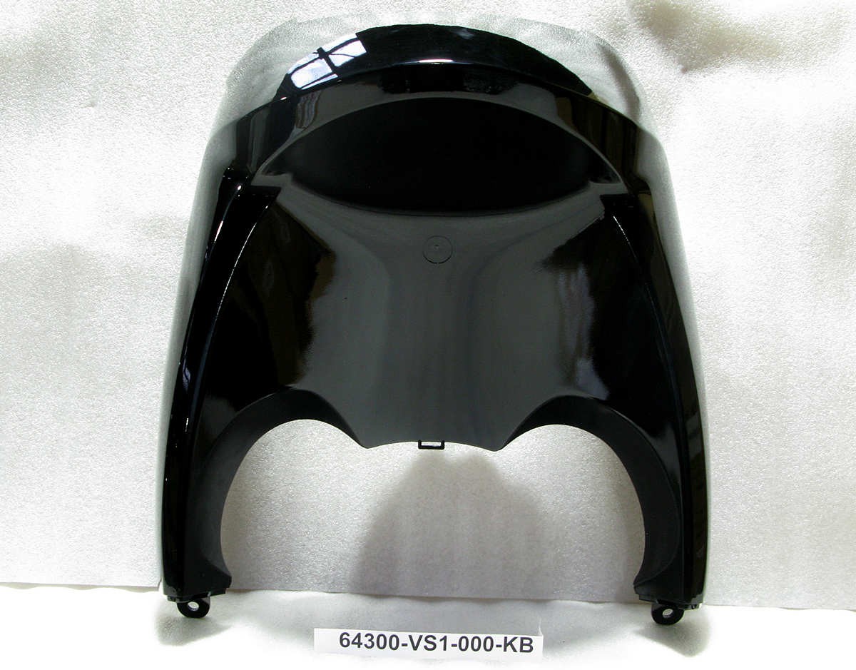 Облицовка передняя нижняя черный_BK-500C