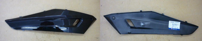 Облицовка декоративная левая черный_BK-001C