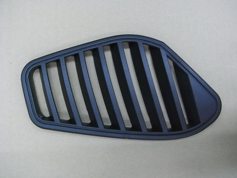 Решётка вентиляционная левая черный_BK-001U