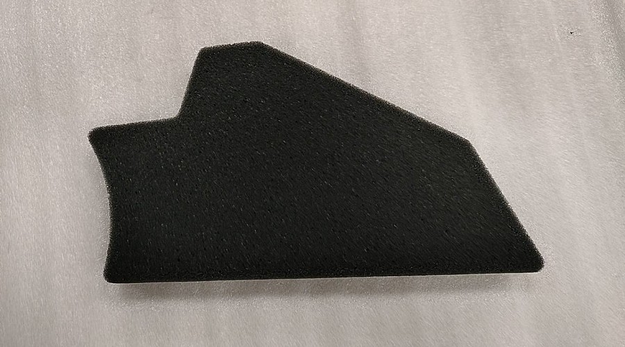 Губка накладки левая