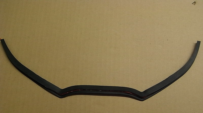 Прокладка накладки стекла 