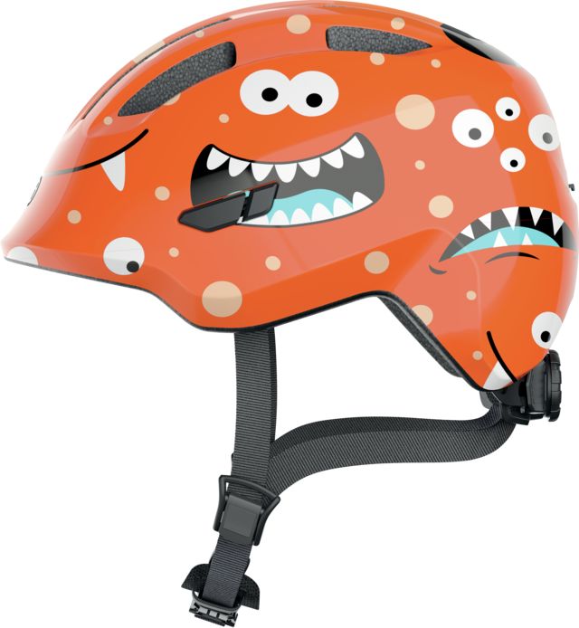Велошлем ABUS Smiley 3.0 orange monster