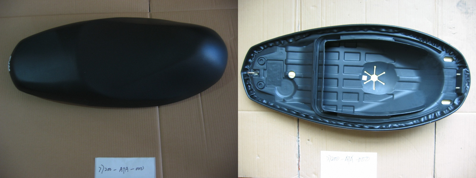 Седло мото двойное в сборе