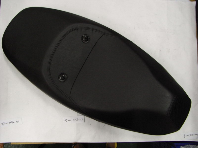 Сидение мото двойное в сборе