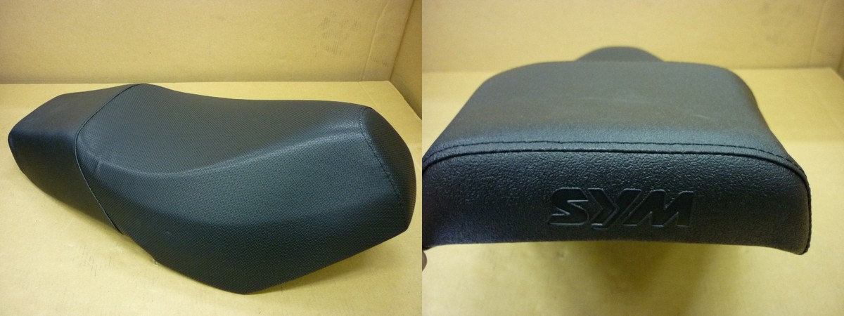 Сидение мото двойное в сборе