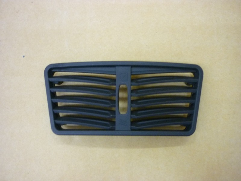 Решётка воздушного канала черный_BK-001U