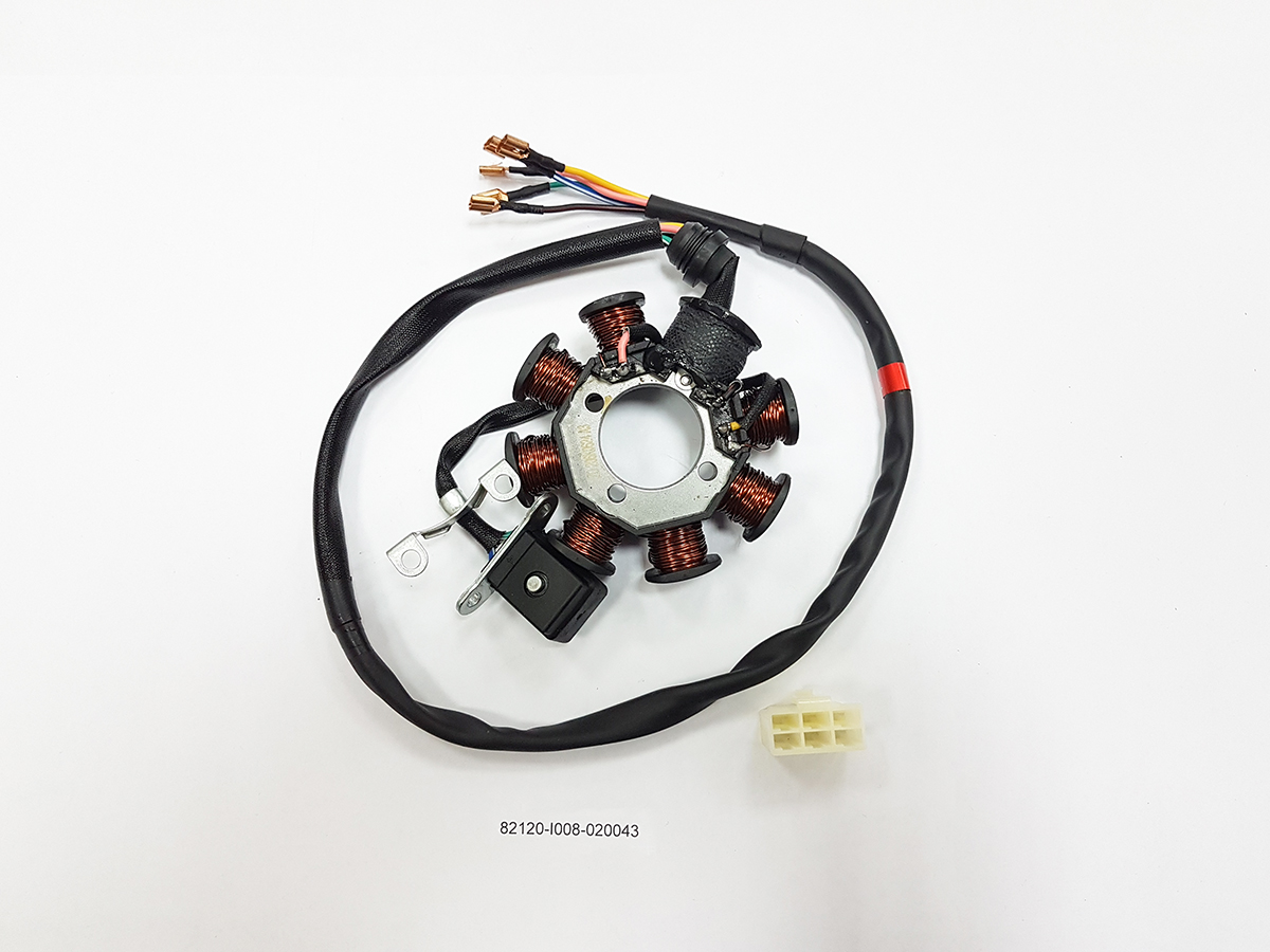 Статор генератора 12V8 1ф 