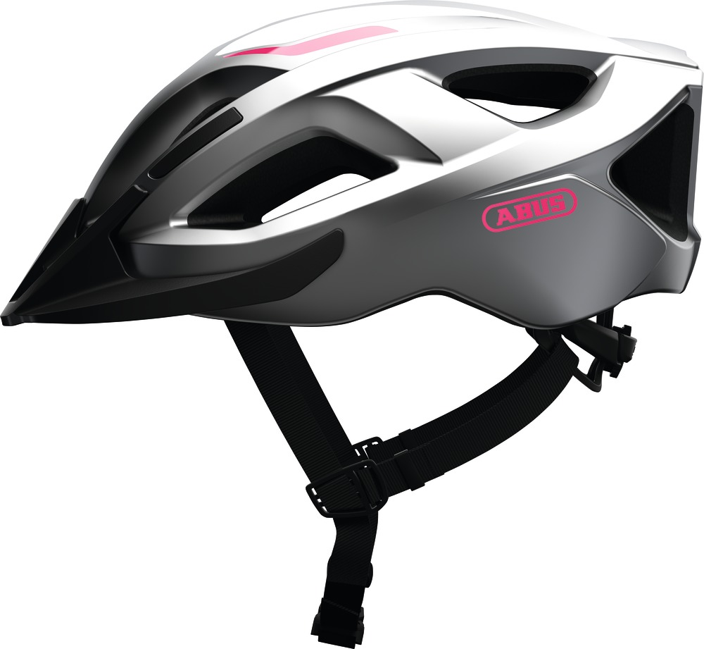 Велошлем ABUS Aduro 2.1 Gleam Silver