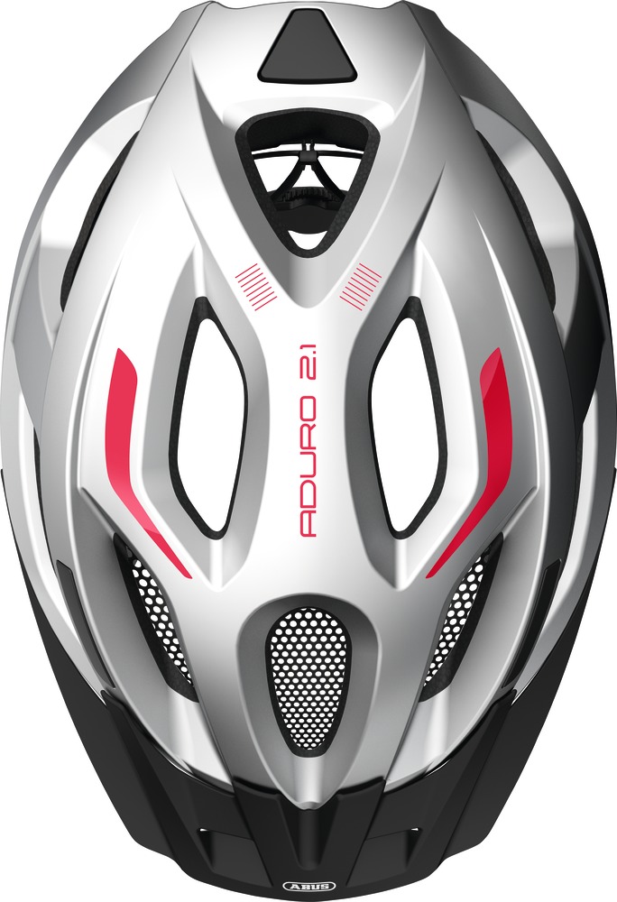 Велошлем ABUS Aduro 2.1 Gleam Silver