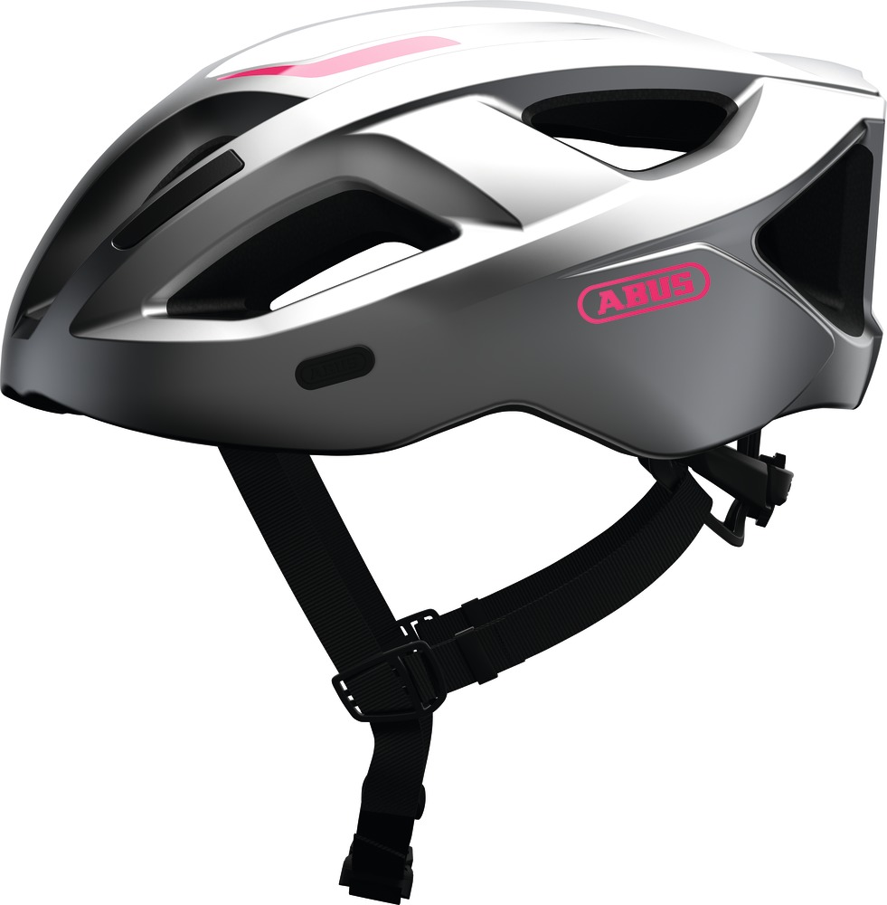 Велошлем ABUS Aduro 2.1 Gleam Silver
