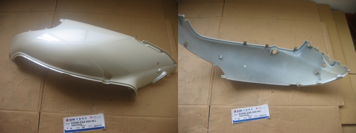 Облицовка задняя правая жемчужный (WH-871)