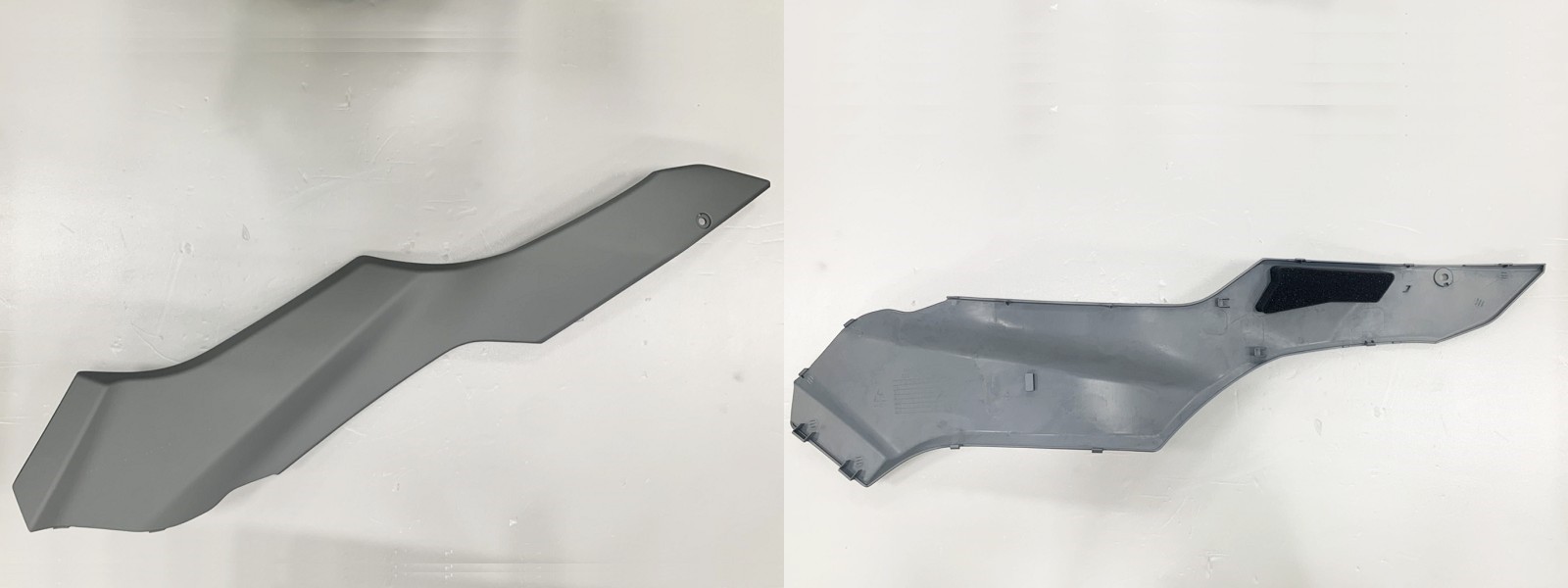 Облицовка боковая правая серый (GY-010UL)