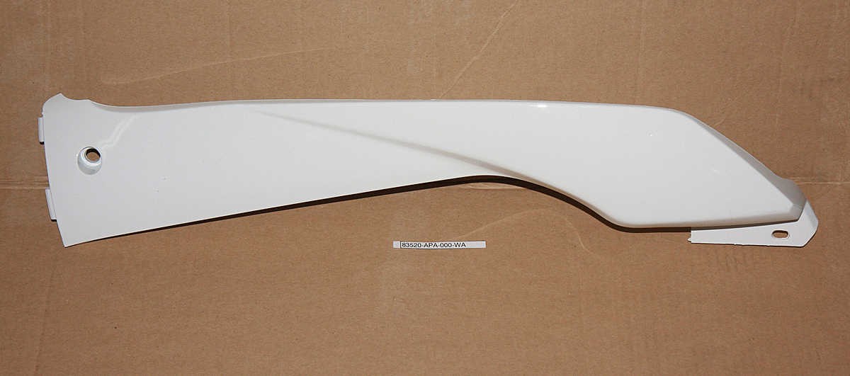 Облицовка боковая правая белый (WH-006)
