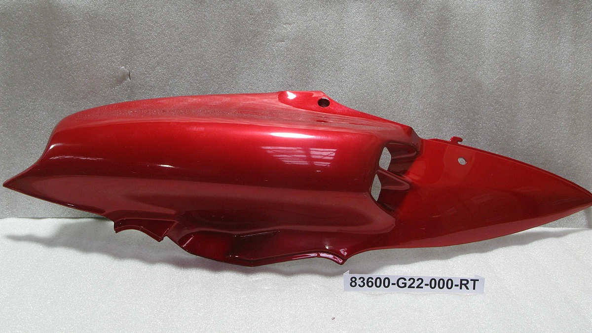 Облицовка задняя левая красный_R-010CA